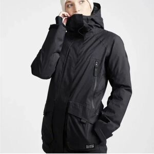 BILLABONG Women's TROOPER STX 45K Snow Jacket Black Size Small
